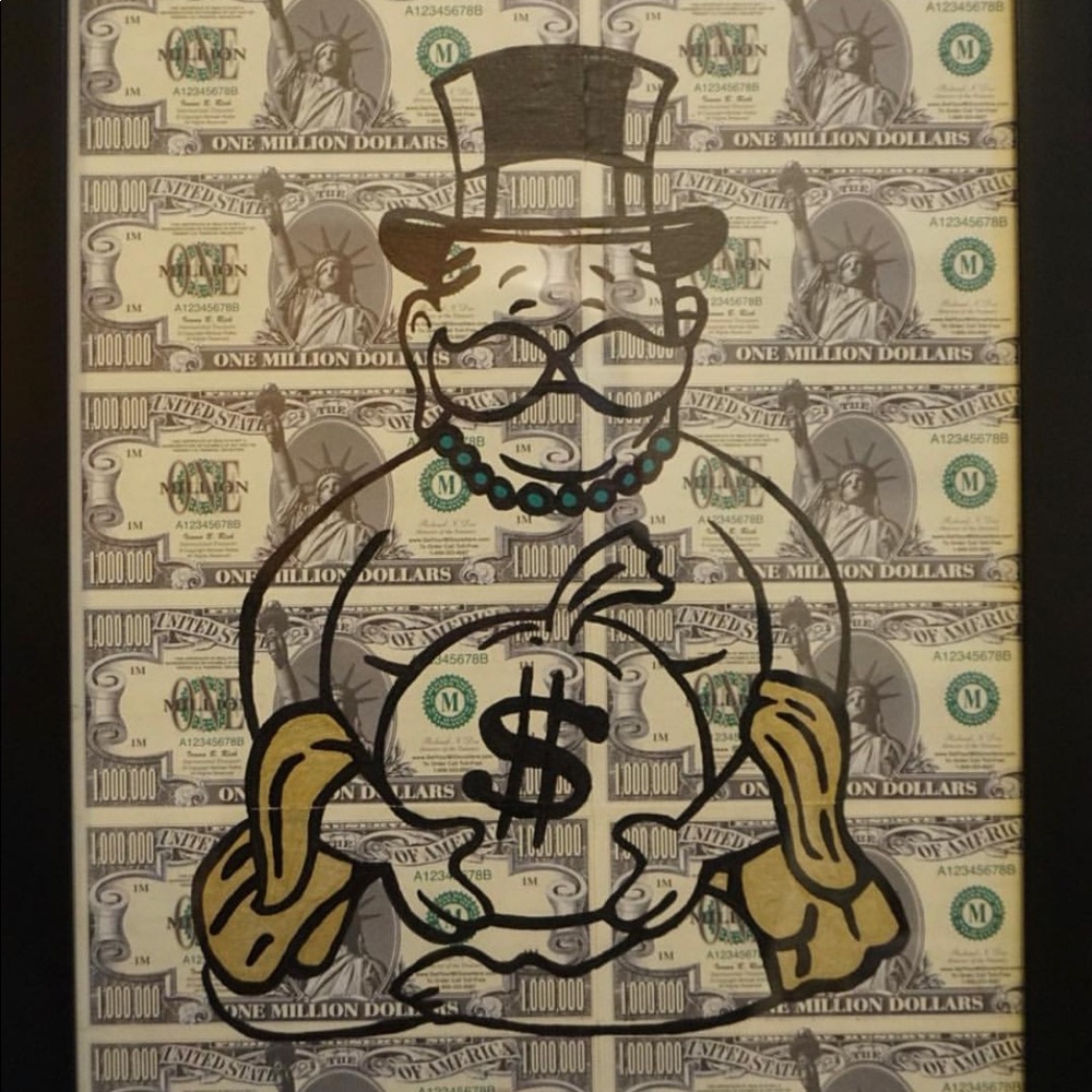 MR. MONOPOLY BUDDAH ART